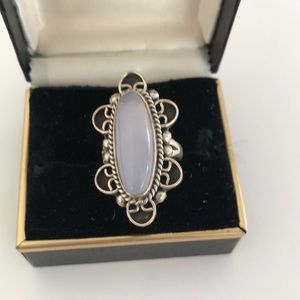 Vintage sterling silver CII ring